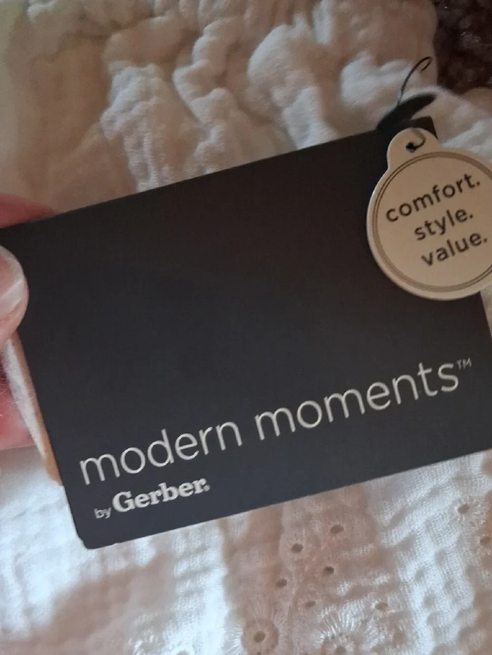Gerber Modern Moments 2T Girls Eyelet Tank & Gauze Shorts Set Outfit